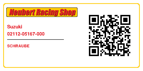 Suzuki 02112-05167-000