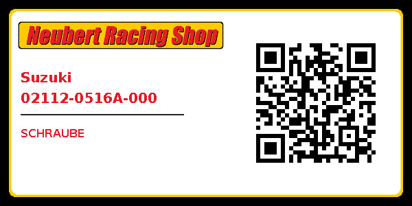 Suzuki 02112-0516A-000