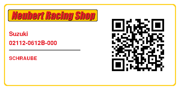 Suzuki 02112-0612B-000