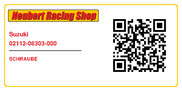 Suzuki 02112-06303-000