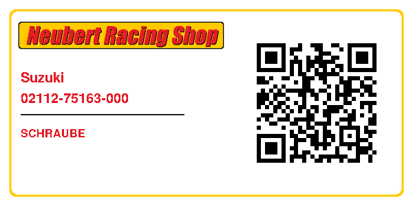 Suzuki 02112-75163-000