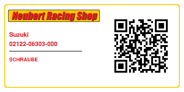 Suzuki 02122-06303-000