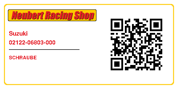 Suzuki 02122-06803-000