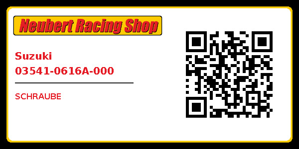 Suzuki 03541-0616A-000