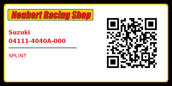 Suzuki 04111-4040A-000