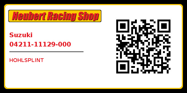 Suzuki 04211-11129-000