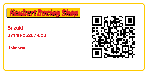 Suzuki 07110-06257-000