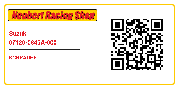 Suzuki 07120-0845A-000