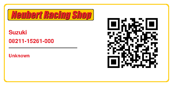 Suzuki 08211-15261-000