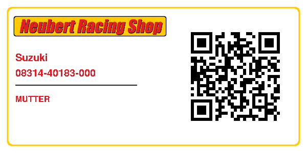 Suzuki 08314-40183-000