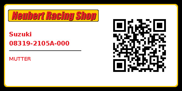 Suzuki 08319-2105A-000
