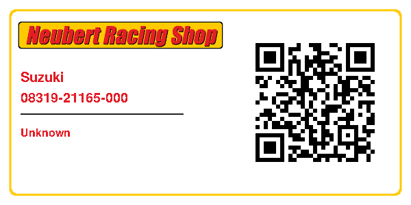 Suzuki 08319-21165-000