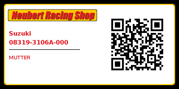 Suzuki 08319-3106A-000