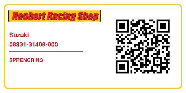 Suzuki 08331-31409-000