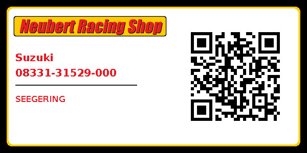 Suzuki 08331-31529-000