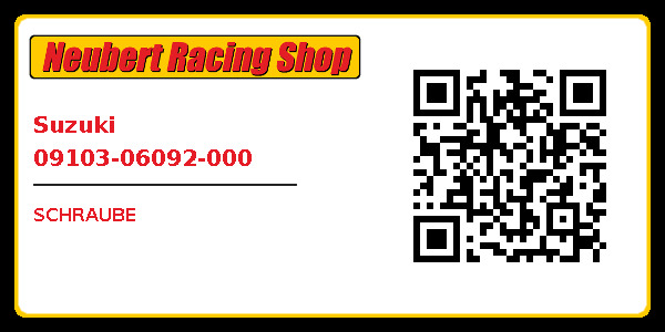 Suzuki 09103-06092-000