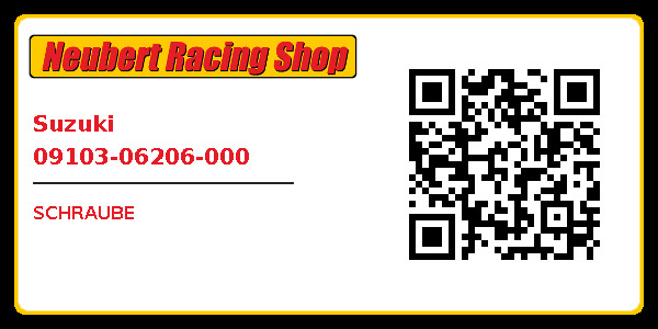 Suzuki 09103-06206-000