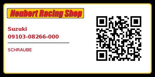Suzuki 09103-08266-000