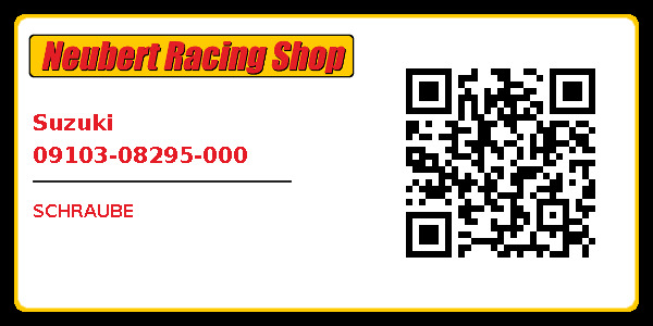 Suzuki 09103-08295-000
