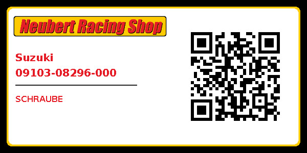 Suzuki 09103-08296-000