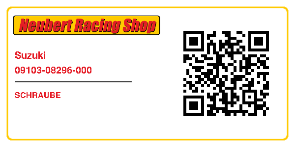 Suzuki 09103-08296-000