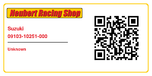 Suzuki 09103-10251-000