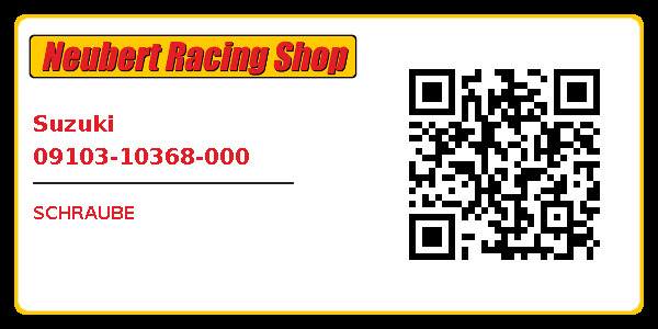 Suzuki 09103-10368-000