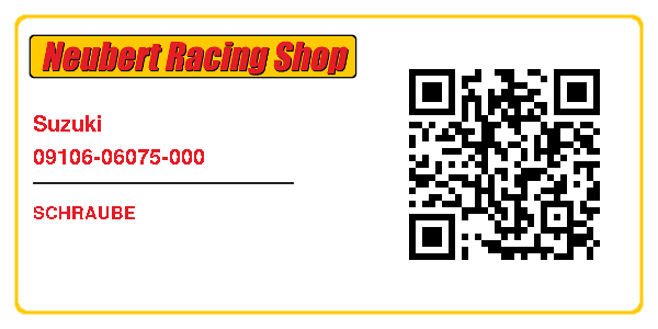 Suzuki 09106-06075-000