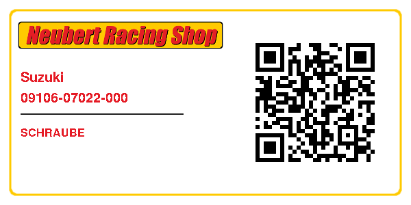 Suzuki 09106-07022-000