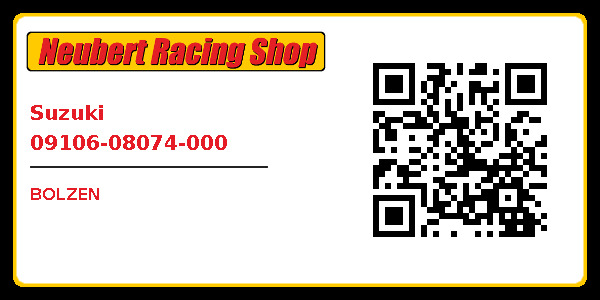 Suzuki 09106-08074-000