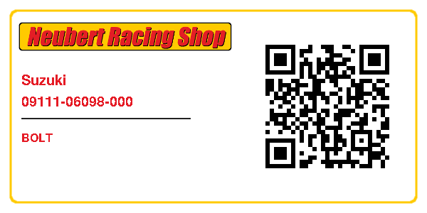 Suzuki 09111-06098-000