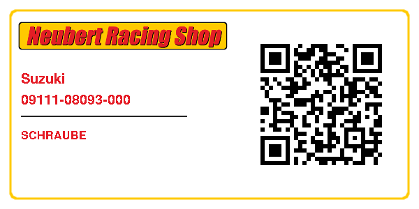 Suzuki 09111-08093-000