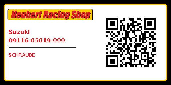 Suzuki 09116-05019-000