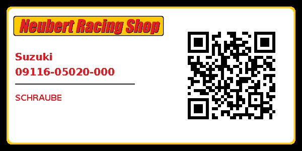 Suzuki 09116-05020-000
