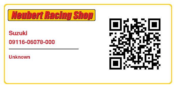 Suzuki 09116-06078-000