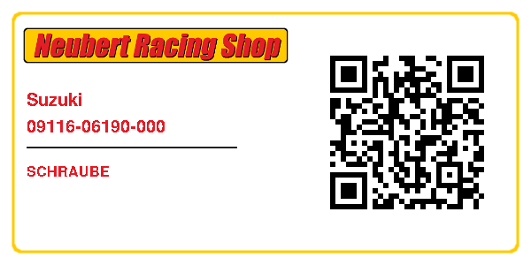 Suzuki 09116-06190-000