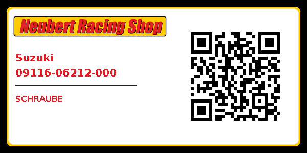 Suzuki 09116-06212-000