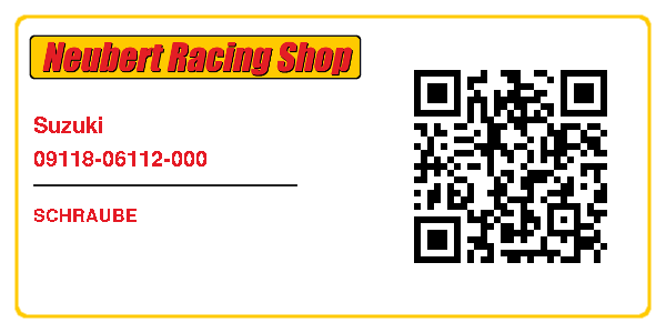 Suzuki 09118-06112-000