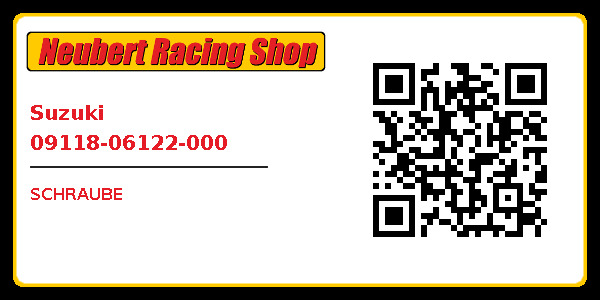Suzuki 09118-06122-000