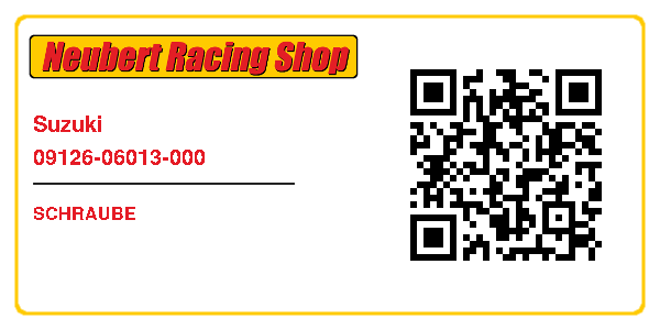 Suzuki 09126-06013-000