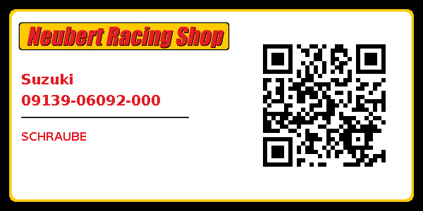 Suzuki 09139-06092-000