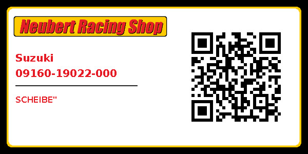 Suzuki 09160-19022-000