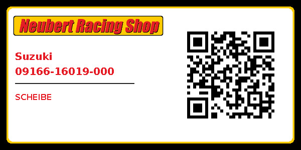 Suzuki 09166-16019-000