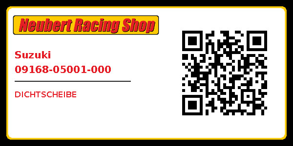 Suzuki 09168-05001-000