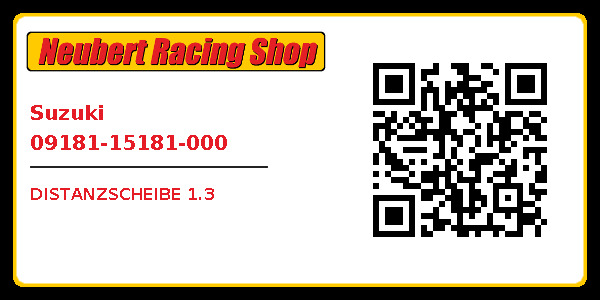 Suzuki 09181-15181-000