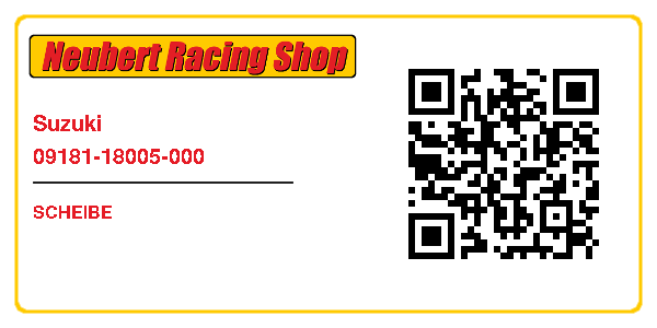 Suzuki 09181-18005-000