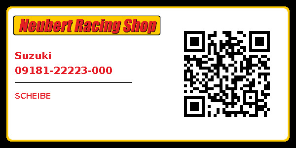 Suzuki 09181-22223-000
