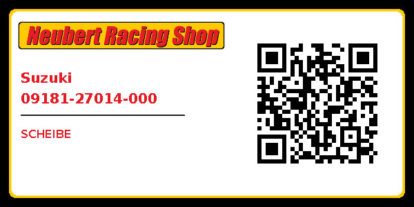 Suzuki 09181-27014-000