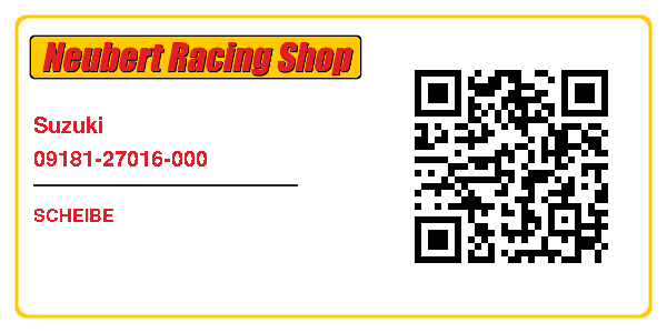 Suzuki 09181-27016-000