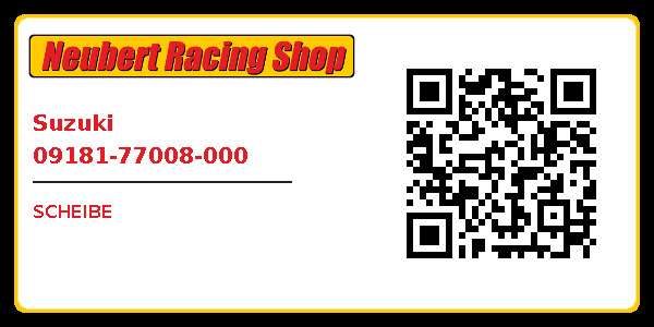 Suzuki 09181-77008-000